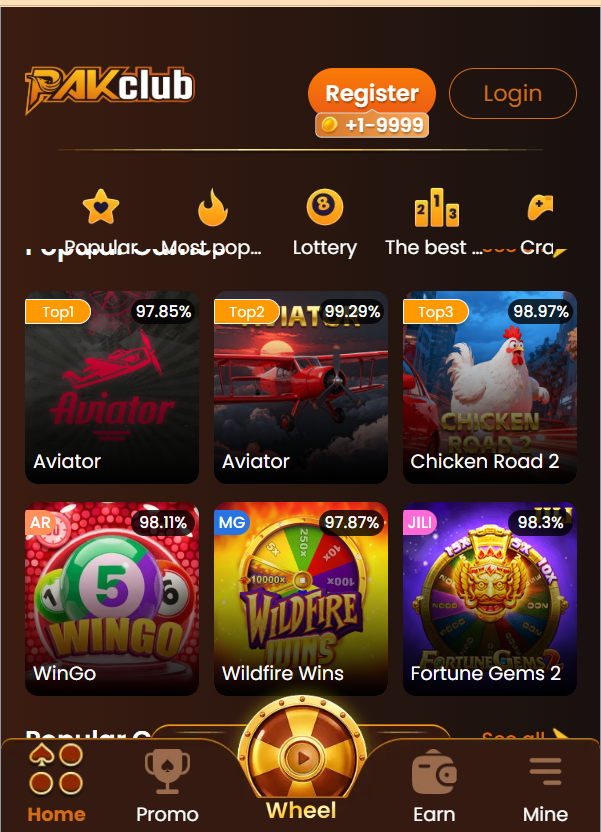 pakclub Game