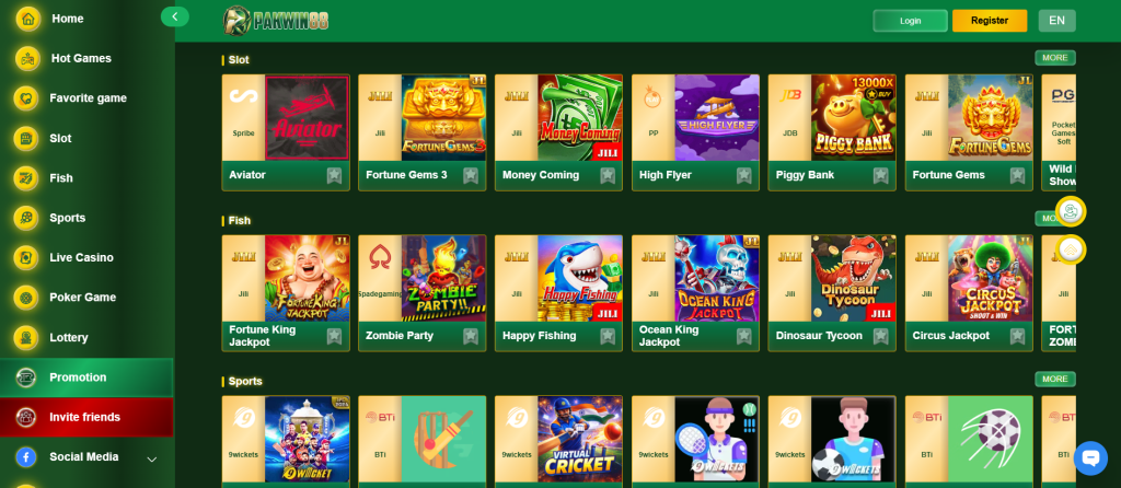 Pakwin88 APK