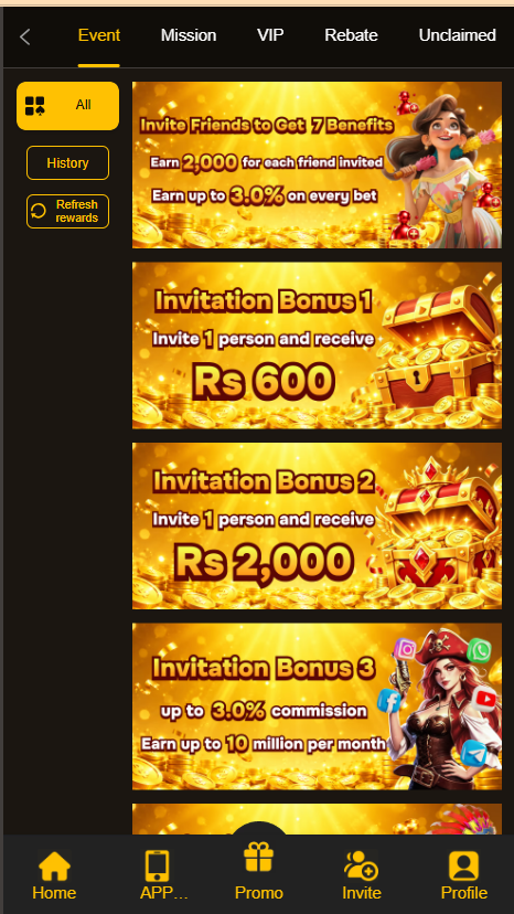 8555bet  Interface