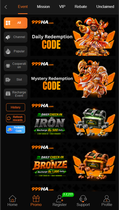 999ha game interface